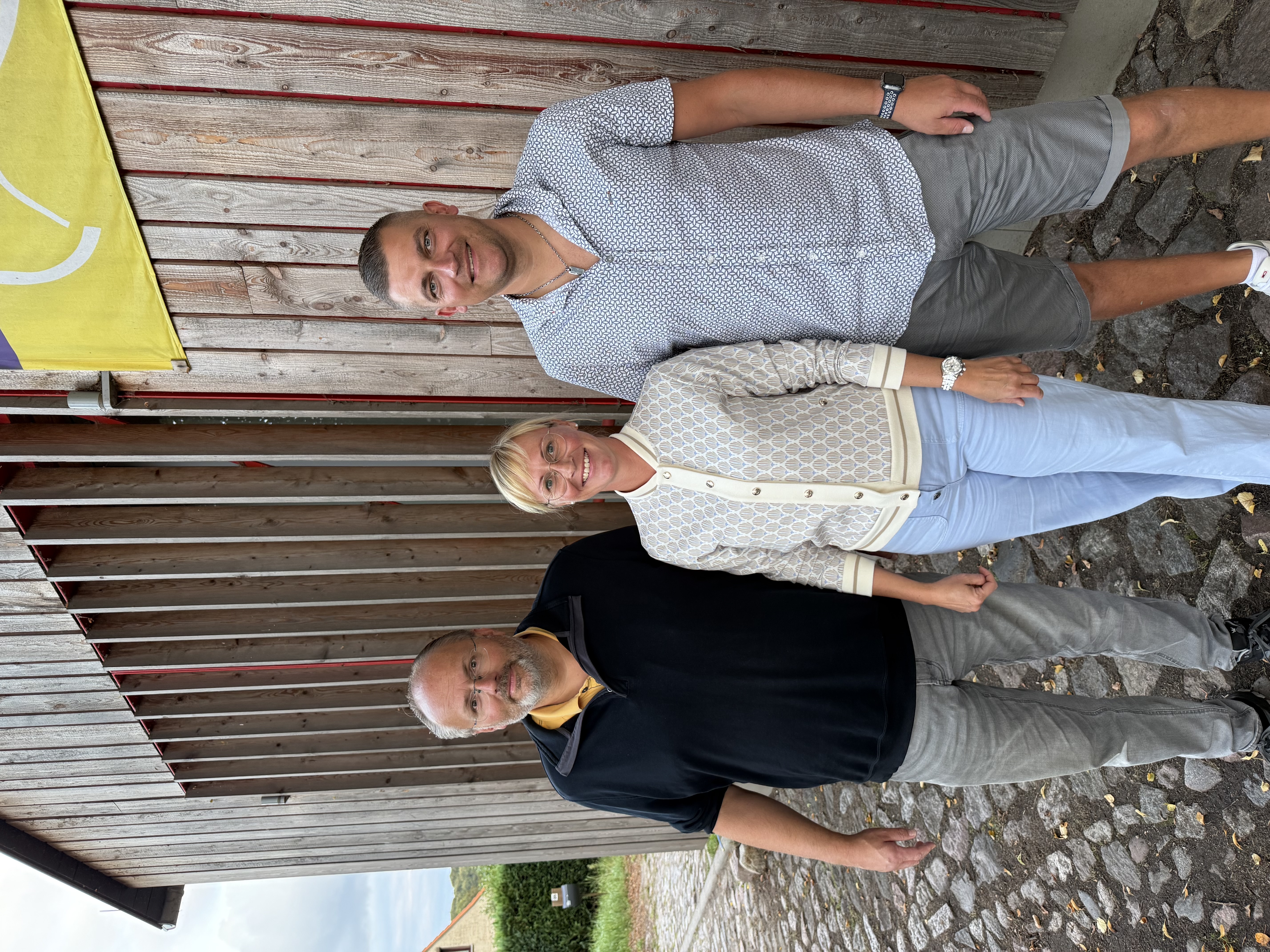 Von links: Sebastian Koesling, Julia Prkel und Sebastian Lenz